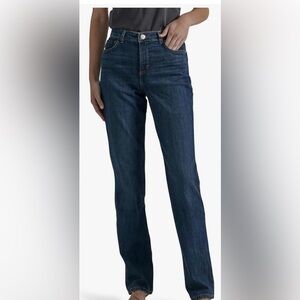 42-Lee Women's Dark Blue Denim Jeans